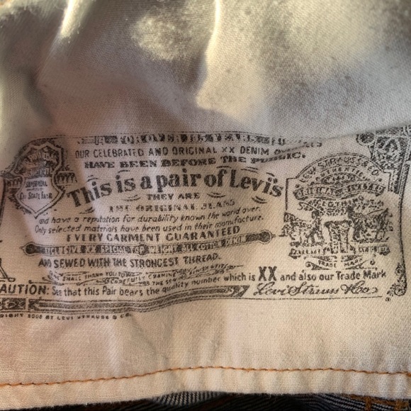 Levi’s 501 Button Fly Jeans W38 L34 - Picture 9 of 12